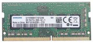Модуль памяти Samsung DDR4 SO-DIMM 3200MHz PC-25600 CL11 - 8Gb (M471A1K43DB1-CWE) M471A1K43DB1-CTD