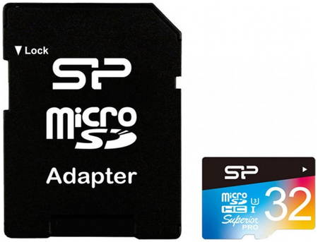 Карта памяти Silicon Power Superior Pro microSDHC 32GB (SP032GBSTHDU3V20SP) 965844463758225