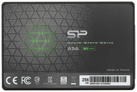 SSD накопитель Silicon Power Ace A56 2.5″ 256 ГБ (SP256GBSS3A56A25RM)
