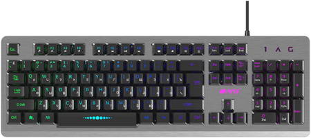 Проводная игровая клавиатура HIPER GK-6 SHTURMER Black/Gray 965844463762664