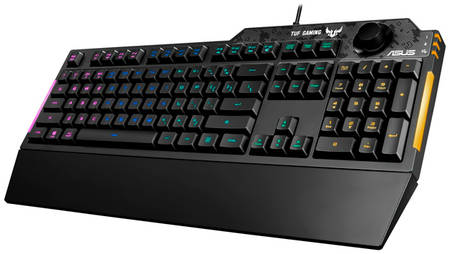 Проводная игровая клавиатура ASUS TUF Gaming K1 (90MP01X0-BKRA00)