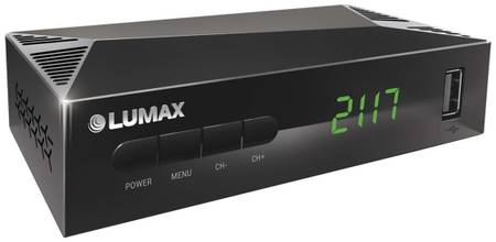 DVB-T2 приставка Lumax DV2117HD Black 965844463829058