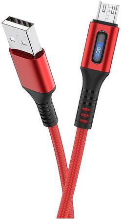 Кабель HOCO U79 Admirable USB - micro USB Red 965844463829100
