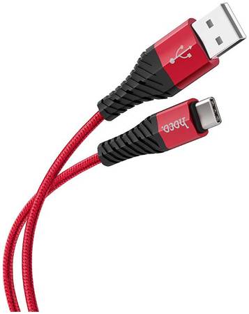 Кабель HOCO X38 Cool USB Type-C Red 965844463829149