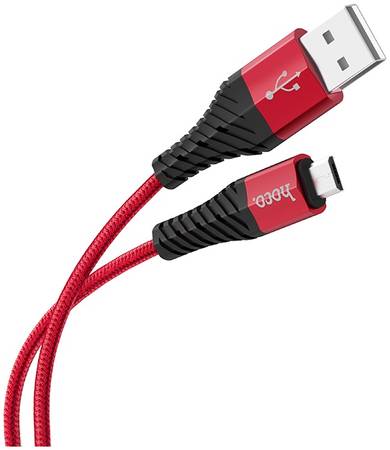 Кабель HOCO X38 Cool USB - micro USB Red 965844463829156