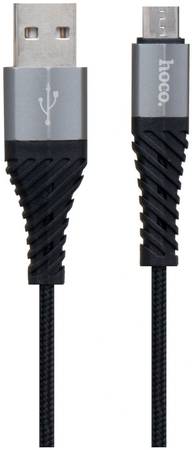 Кабель HOCO X38 Cool USB - micro USB Black 965844463829158