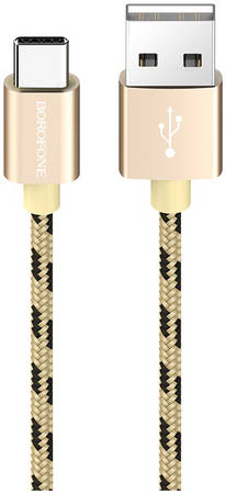 Кабель BOROFONE BX24 Ring USB Type-C Gold