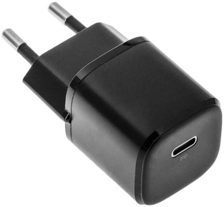 Сетевое зарядное устройство USAMS US-CC124, 1 USB Type-C, black 965844463829962