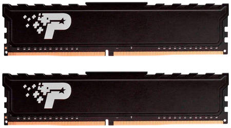 Patriot Memory Оперативная память Patriot Signature 64Gb DDR4 3200MHz (PSP464G3200KH1) (2x32Gb KIT) Signature Line Premium 965844463847148