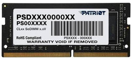 Patriot Memory Оперативная память Patriot Signature 16Gb DDR4 2400MHz SO-DIMM (PSD416G240081S) Signature Line 965844463847149