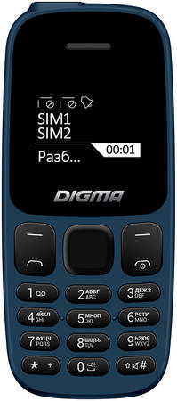 Мобильный телефон Digma Linx A106 Blue (LT1065PM) 965844463847241