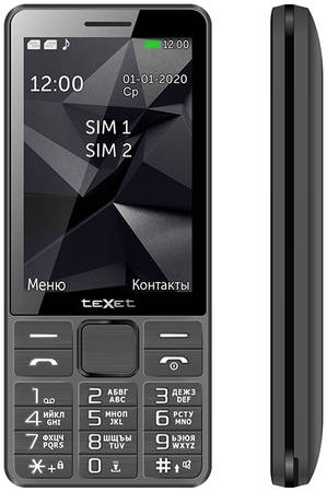 Мобильный телефон teXet TM-D324 Gr TM-D324 Grey 965844463847247