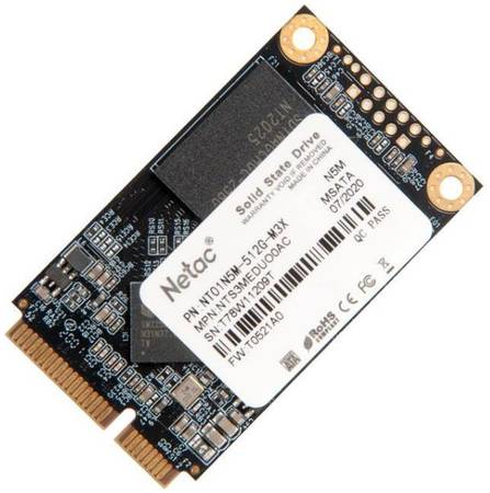 SSD накопитель Netac N5M mSATA 512 ГБ (NT01N5M-512G-M3X) 965844463856556