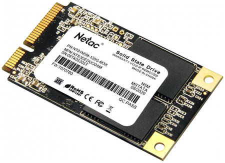 SSD накопитель Netac N5M mSATA 128 ГБ (NT01N5M-128G-M3X) 965844463856558
