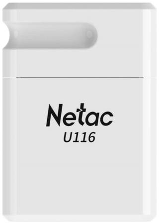 Флешка Netac U116 64ГБ White (NT03U116N-064G-30WH) 965844463892410