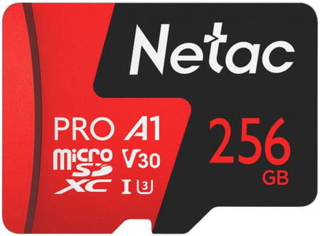 Карта памяти Netac P500 Extreme Pro microSD 256GB (NT02P500PRO-256G-S) 965844463897519