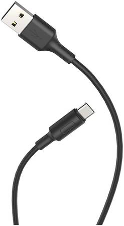 Кабель HOCO RA1, USB Type-C, 2 A Black (УТ000022070) RA1, USB Type-C, 2A Black 965844463897564