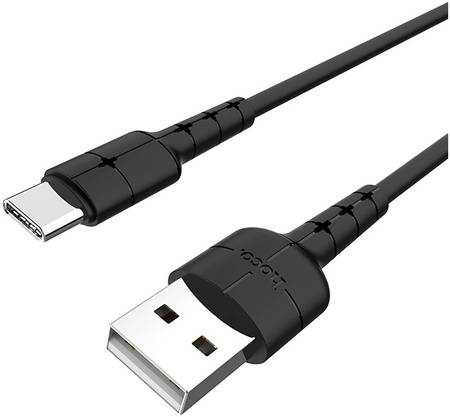 Кабель HOCO RA5, USB Type-C, 2 A Black (УТ000022079) RA5, USB Type-C, 2A Black 965844463897567