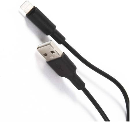 Кабель HOCO RA1, USB 8-pin, 2A Black (УТ000022068) 965844463897577