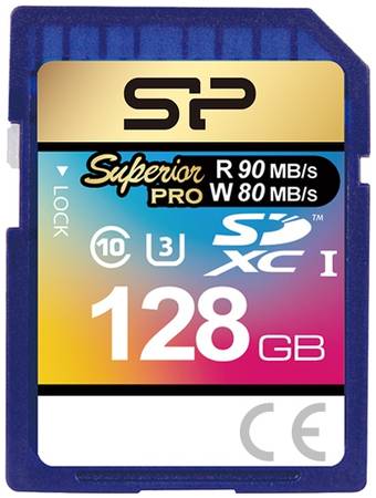 Карта памяти Silicon Power Superior Pro SDXC 128GB (SP128GBSDXCU3V10) 965844463897646