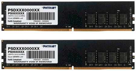 Patriot Memory Оперативная память Patriot Signature 16Gb DDR4 3200MHz (PSD416G3200K) (2x8Gb KIT) Signature Line 965844463897827