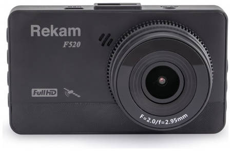 Видеорегистратор Rekam F520, черный 965844463940253