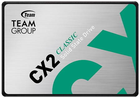 SSD накопитель Team Group CX2 2.5″ 512 ГБ (T253X6512G0C101)