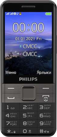 Мобильный телефон Philips Xenium E590 Black 965844463971418