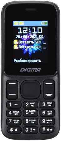 Мобильный телефон DIGMA Linx A172 32MB Black (1402107) 965844465094781