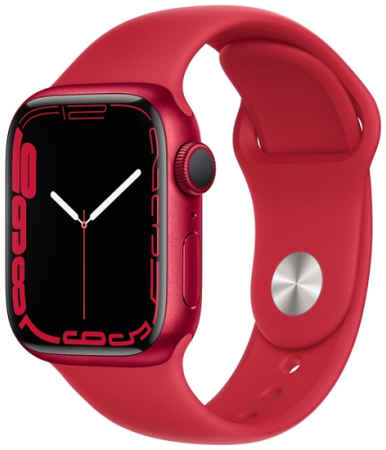 Смарт-часы Apple Watch Series 7 GPS 45mm (PRODUCT)RED Alum. Sport 965844465111015