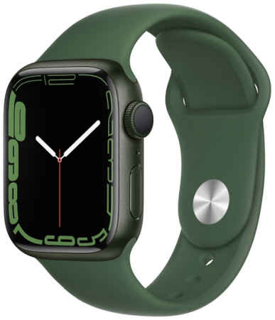 Смарт-часы Apple Watch Series 7 GPS 41mm Green Alum./Clover Sport 965844465111016
