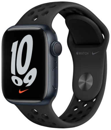Смарт-часы Apple Watch Nike S7 GPS 41mm Midn.Al/Anthr/Black Sport Watch Nike Series 7 GPS 41mm Midn.Al/Anthr/Black Sport 965844465111029