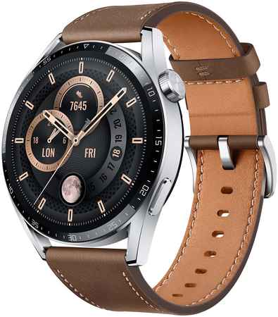 Смарт-часы Huawei GT 3 JPT-B19 Stainless Steel / Leather