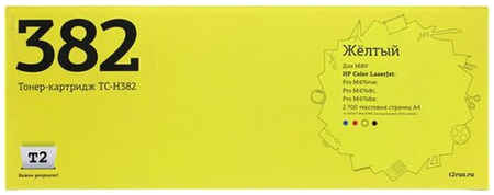 Картридж для лазерного принтера T2 TC-H382, желтый, совместимый TC-H382 для принтеров HP 965844465176428