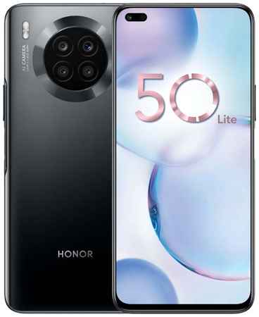 Смартфон Honor 50 Lite 6/128GB Midnight Black (NTN-LX1) 965844465176732