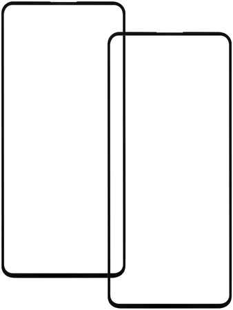 Защитное стекло для смартфона Galaxy M51 Red Line (УТ000028500) Galaxy M51 черный (2 шт.)