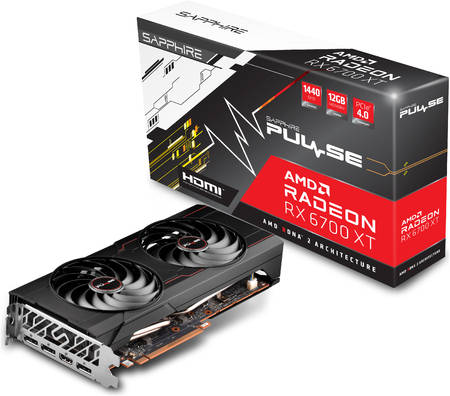 Видеокарта Sapphire AMD Radeon RX 6700 XT Gaming OC Pulse (11306-05-20G) 965844465432269