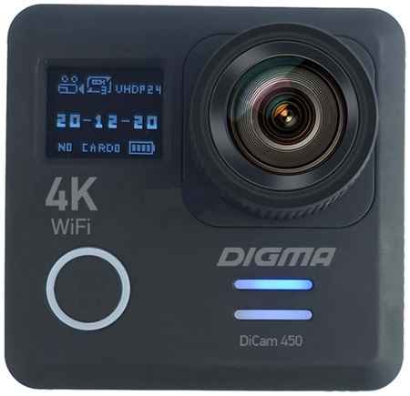 Экшн-камера DIGMA DiCam 450 Black (1502718) 965844465556455
