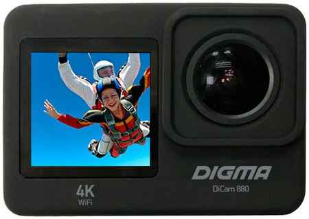 Экшн-камера DIGMA DiCam 880 Black (1511728) 965844465556459