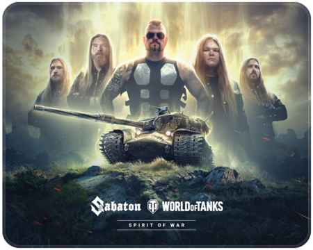 Игровой коврик World of Tanks Sabaton Band Limited Edition (FWGMPSBBAND21SD0L) 965844465556876