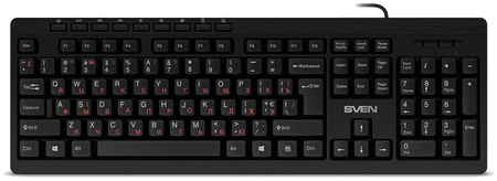 Проводная клавиатура Sven KB-C3010 Black (SV-020330) 965844465608384