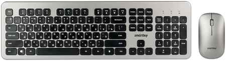 Комплект клавиатура и мышь SmartBuy 233375AG Grey/Black (SBC-233375AG-GK) 965844465608388