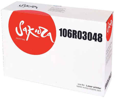 Лазерный картридж Sakura 106R03048 для принтеров Xerox, черный 965844465691881