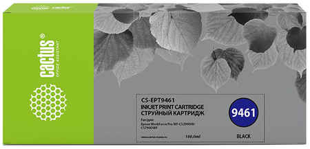 CACTUS Струйный картридж CS-EPT9461 для принтеров Epson, черный 965844465691889