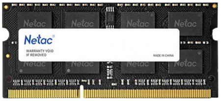 Оперативная память Netac SO-DIMM DDR3L 4Gb 1600MHz (NTBSD3N16SP-04)