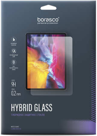 Защитное стекло BoraSCO Hybrid Glass для Samsung Galaxy Tab S5e (39239) 965844465755064