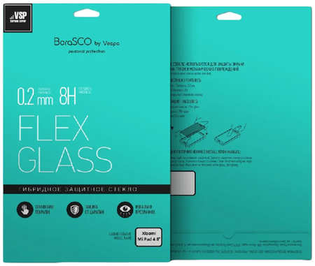Защитная пленка BoraSCO Hybrid Glass для Mi Pad 4 (39244)