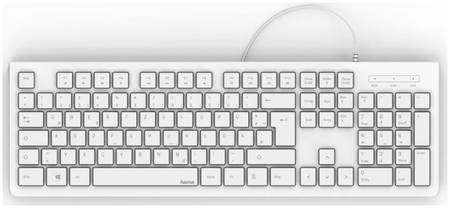 Проводная клавиатура Hama KC-200 White (R1182680) 965844465869380