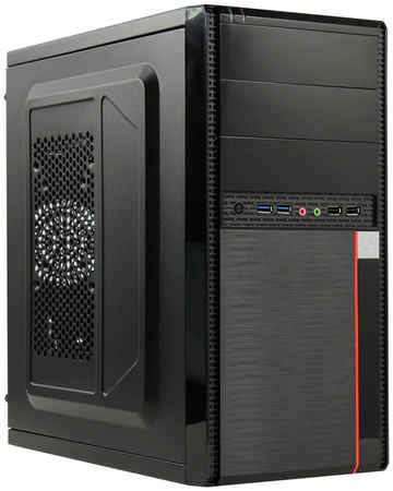Корпус компьютерный ExeGate BA-204U (EX284037RUS) Black 965844465909495