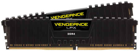 Оперативная память Corsair 16Gb DDR4 3200MHz (CMK16GX4M2E3200C16) (2x8Gb KIT) VENGEANCE LPX 965844465909600